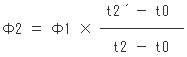 H23年度問3（4）Φと温度差の比例式