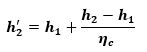 h2'の計算式（ηc）